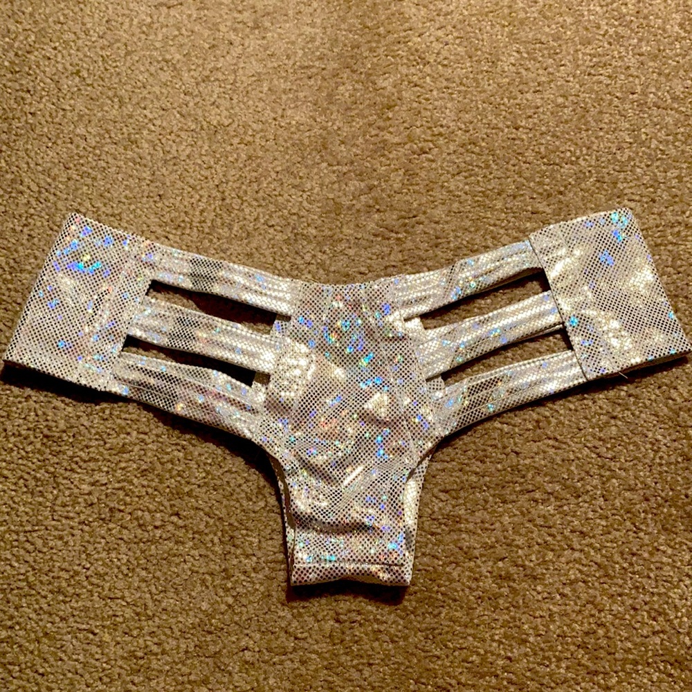 Gorgeous sparkly holographic cheeky bottoms